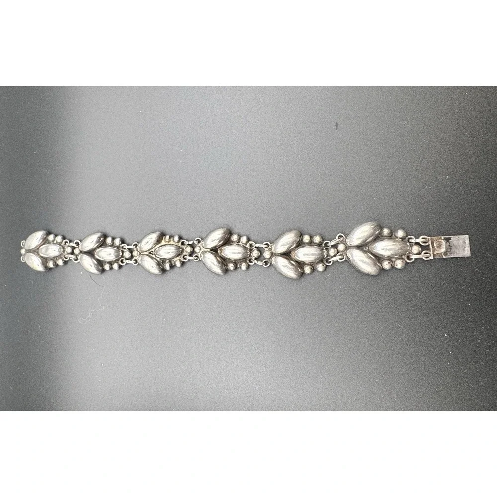 RRA Mexico D.F. Sterling Silver Link Bracelet 7